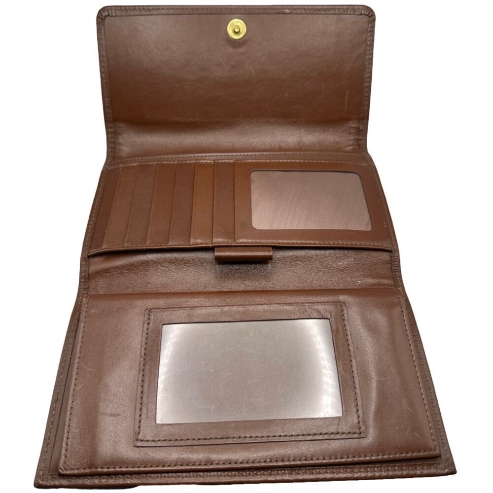 Vintage DOONEY & BOURKE Brown and Cream Wallet - Picture 6 of 12